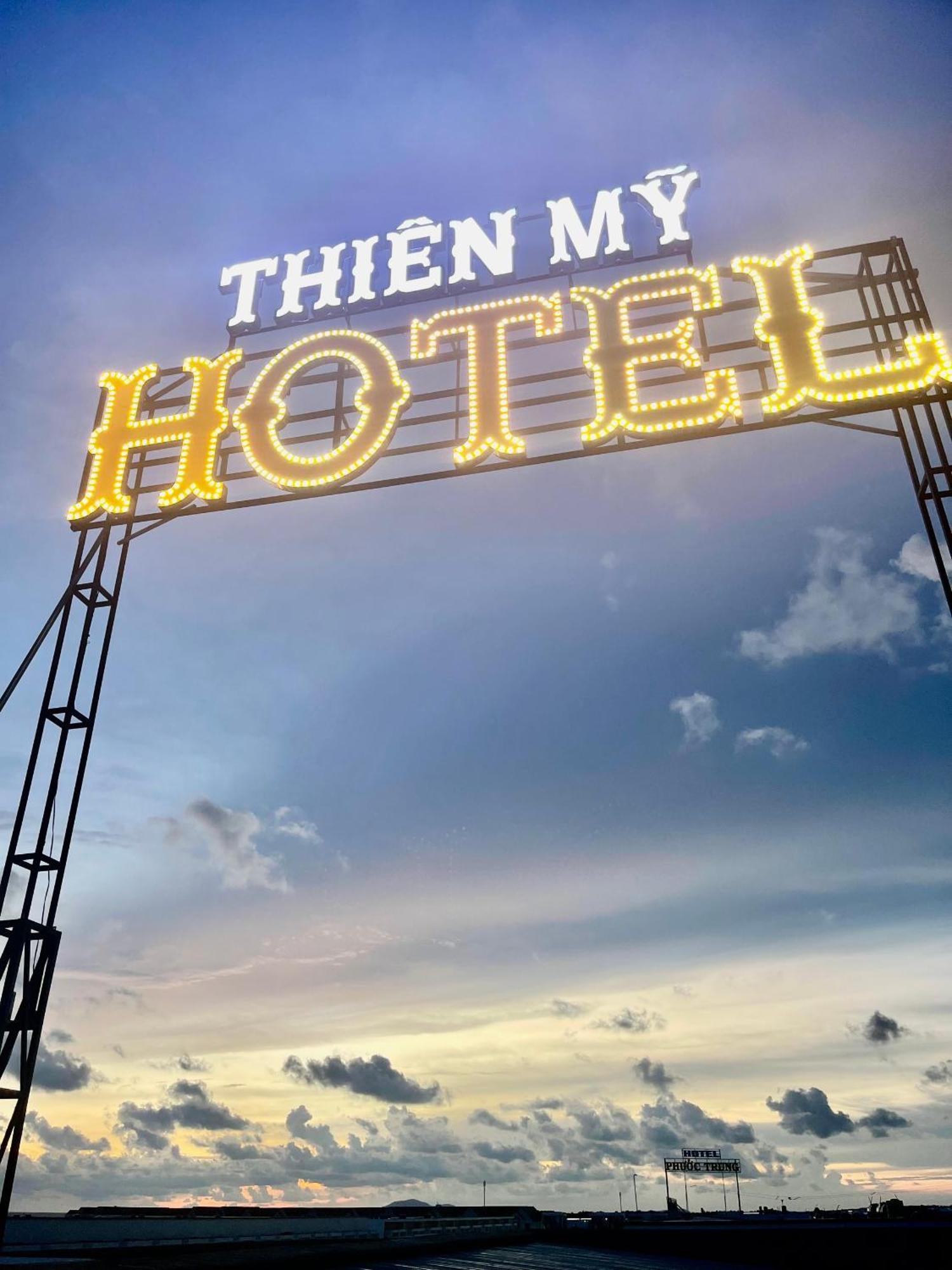 Khach San Thien My Hotel Рач Джа Екстериор снимка