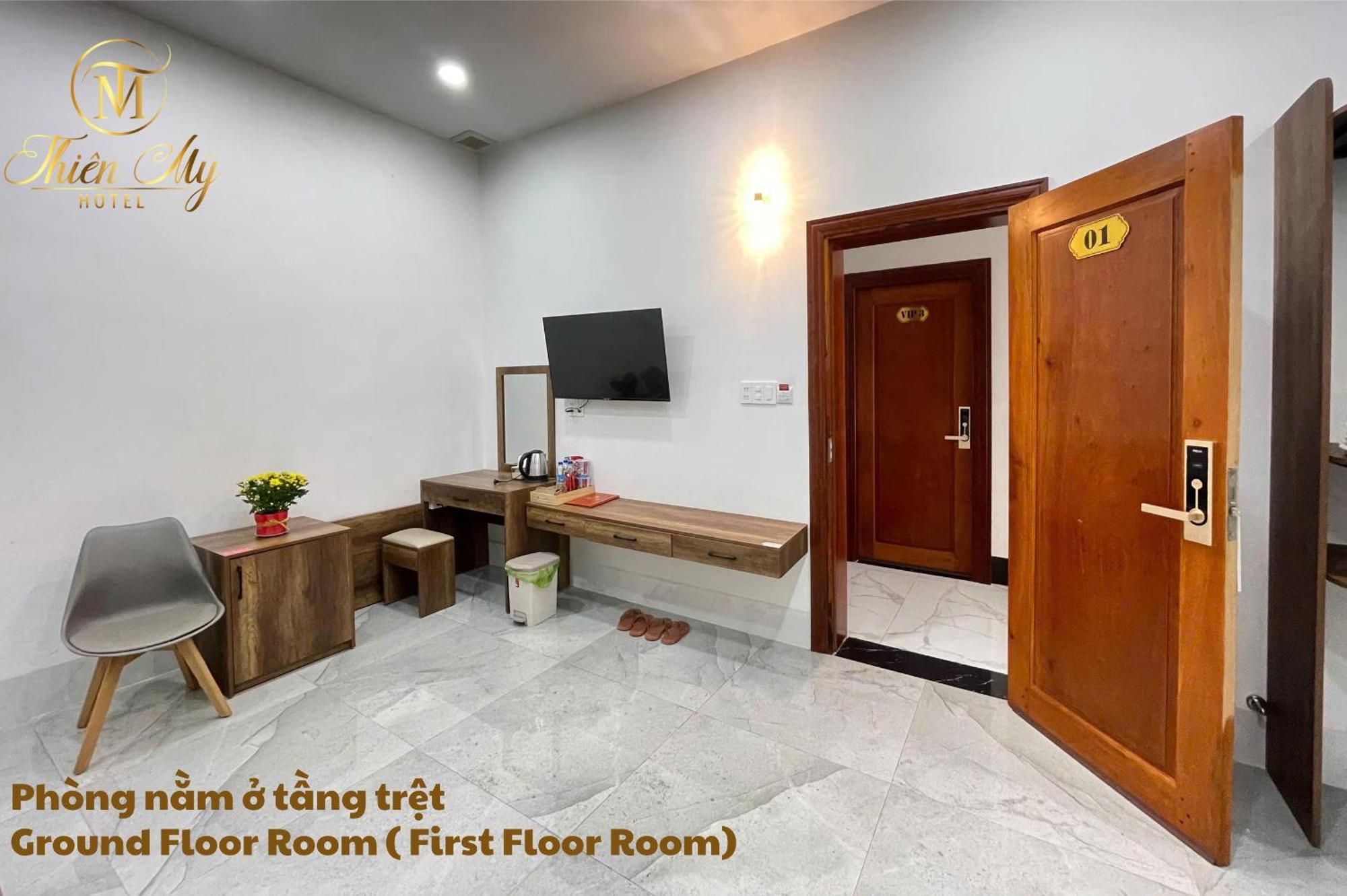 Khach San Thien My Hotel Рач Джа Екстериор снимка